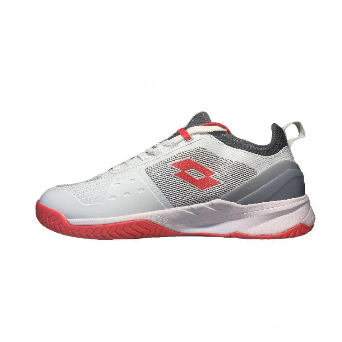 Lotto Mirage 200 Blanco Rojo Poppy Gris Zapatillas by Lotto