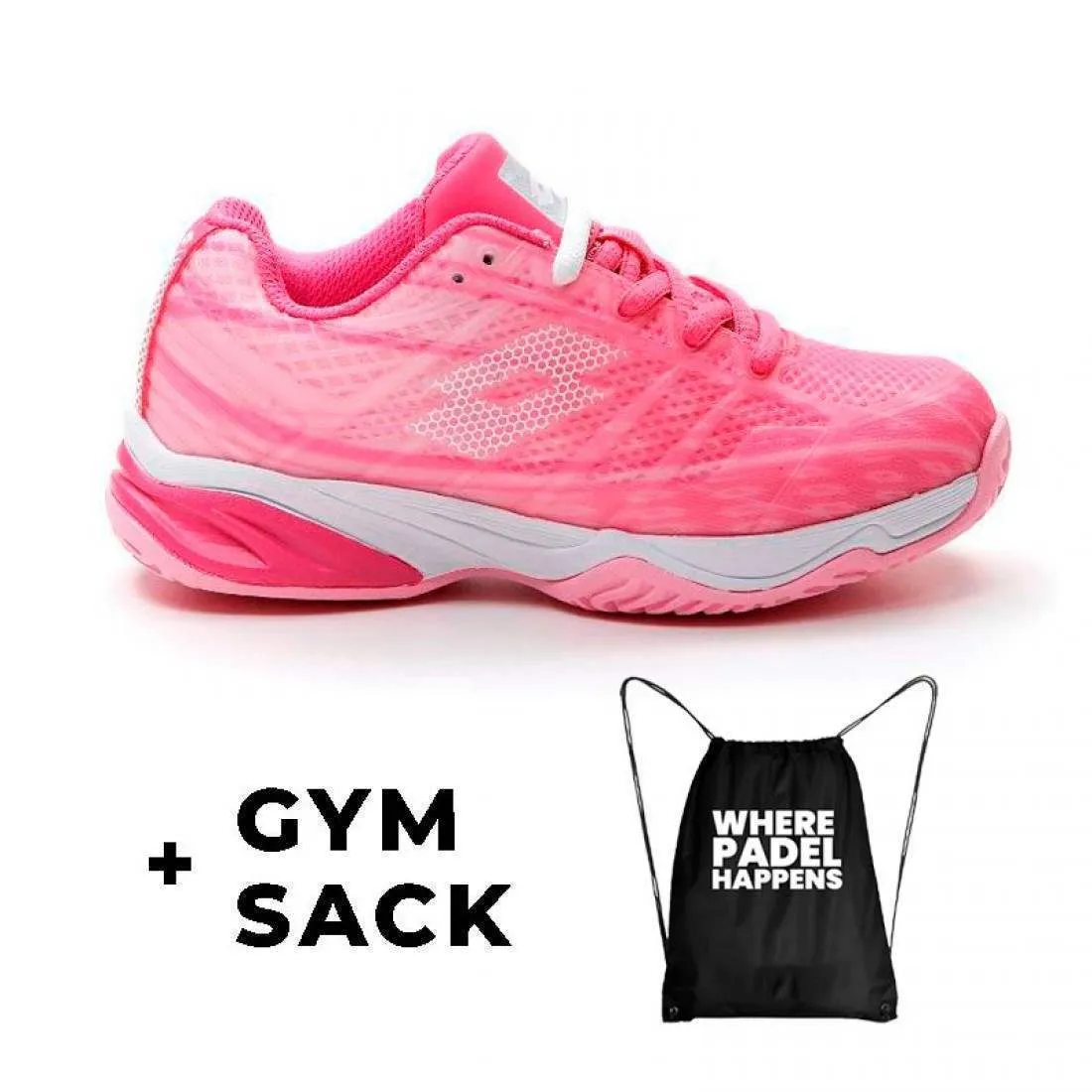 Lotto Mirage 300 Orchid White Pink Junior Sneakers | Lotto