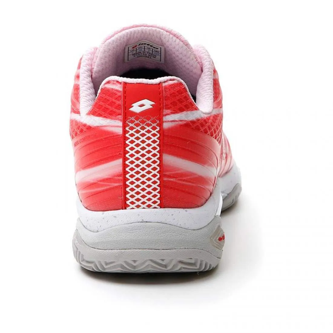 Lotto Mirage 300 Rojo Amapola Blanco Mujer Zapatillas by Lotto