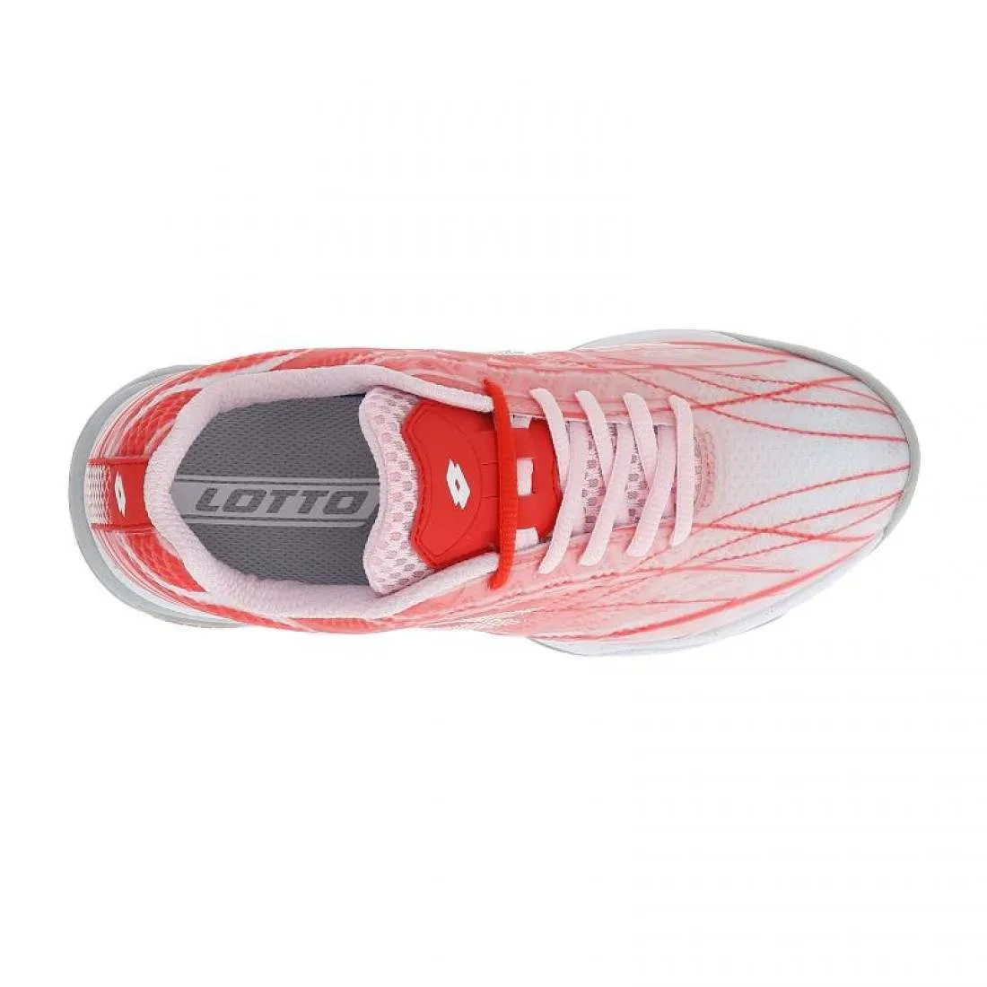 Lotto Mirage 300 Rojo Amapola Blanco Mujer Zapatillas by Lotto