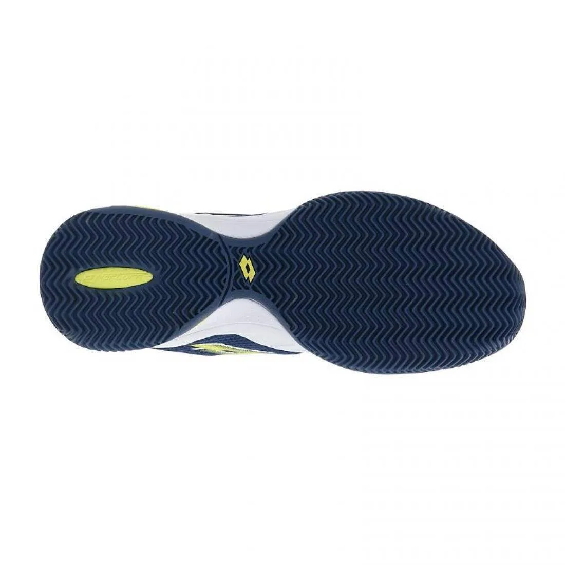 Lotto Superrapida 400 IV Blanco Amarillo Acido Azul Denim Zapatillas by Lotto