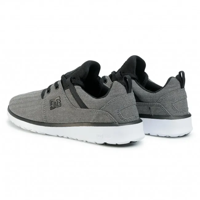 Zapatillas malla y ante DC SHOES para hombre HEATHROW TX SE Dark grey (072) Ref. ADYS700131 Gris espiga