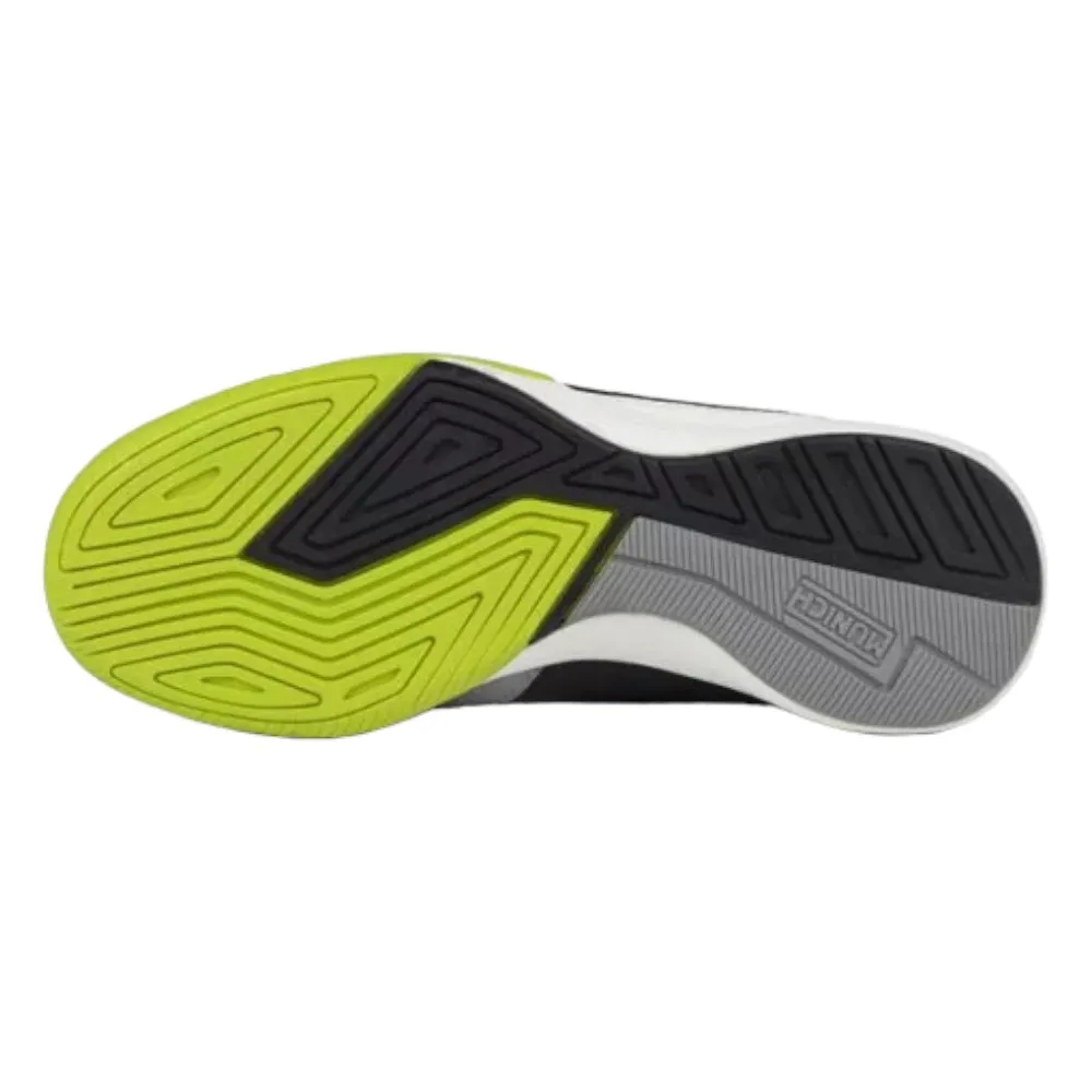 Munich Rondito 03 Black White Grey Green 4089003 Indoor Soccer Sneakers