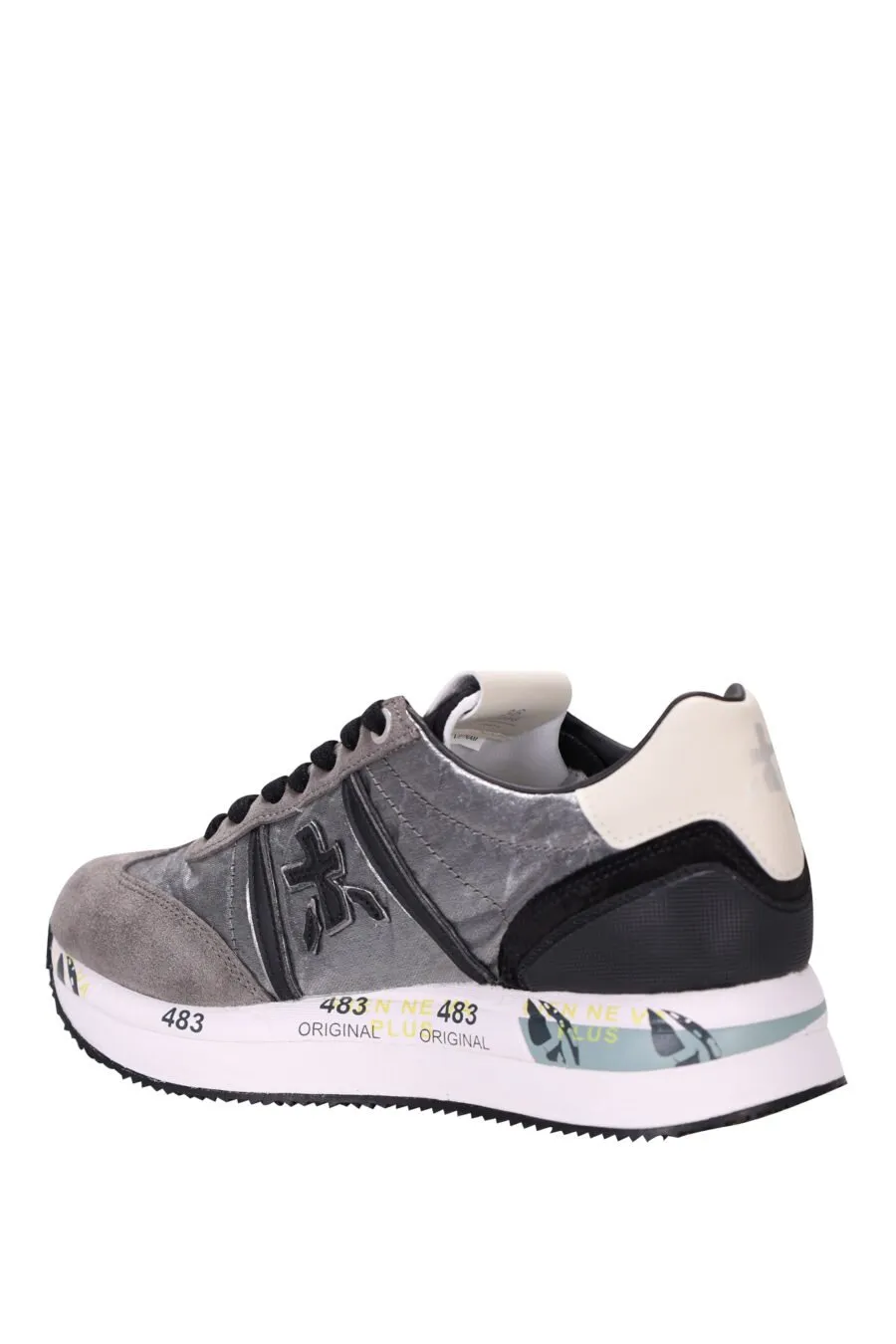 Silver and Gray CONNY 6986 Sneakers