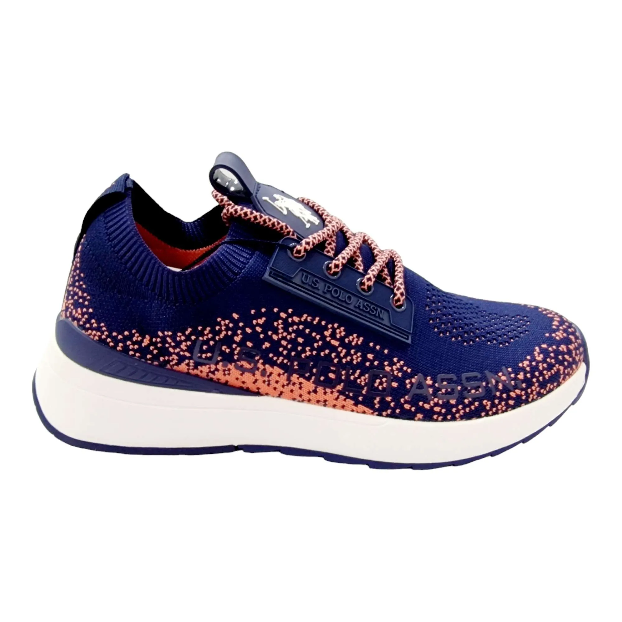 US Polo Assn Women's Navy Blue Memory Foam Sneakers
