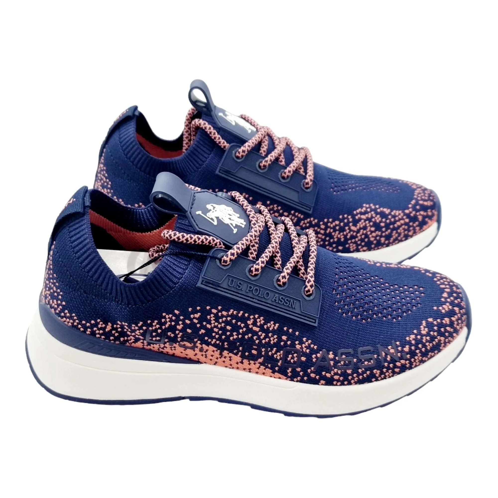 US Polo Assn Women's Navy Blue Memory Foam Sneakers