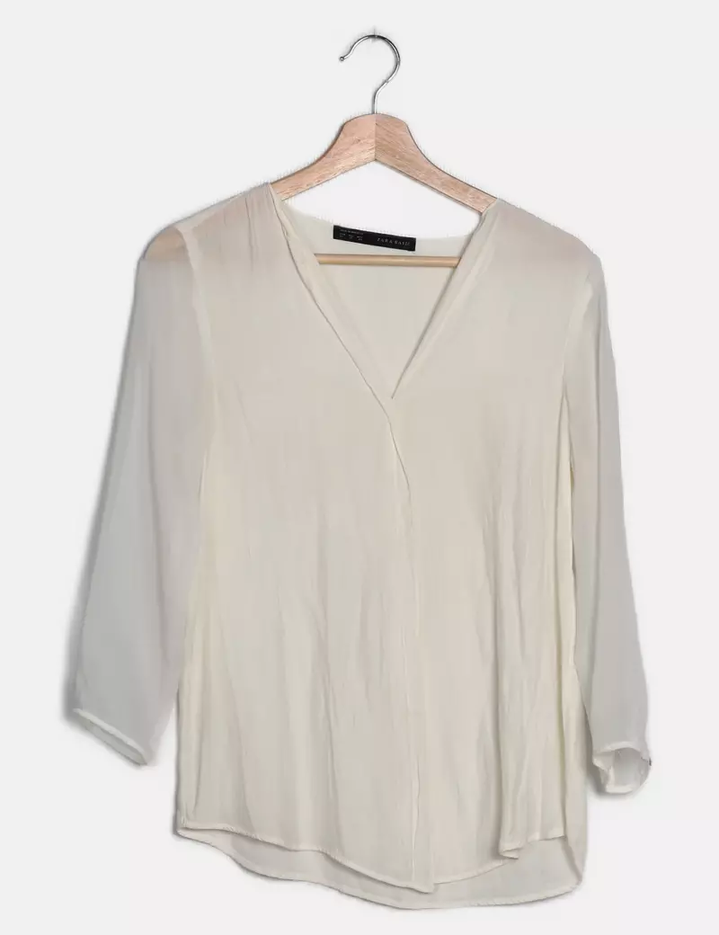 Zara Flowy Blouse