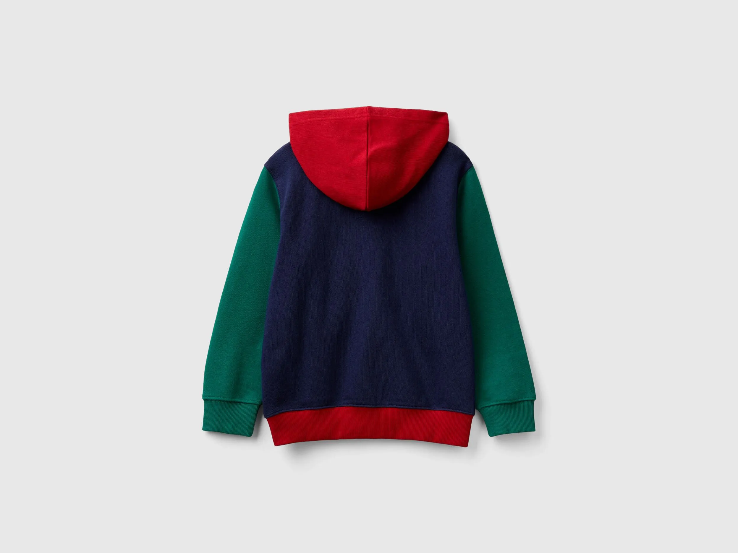 ZIPUP SWEATSHIRT WITH LOGO EMBROIDERY