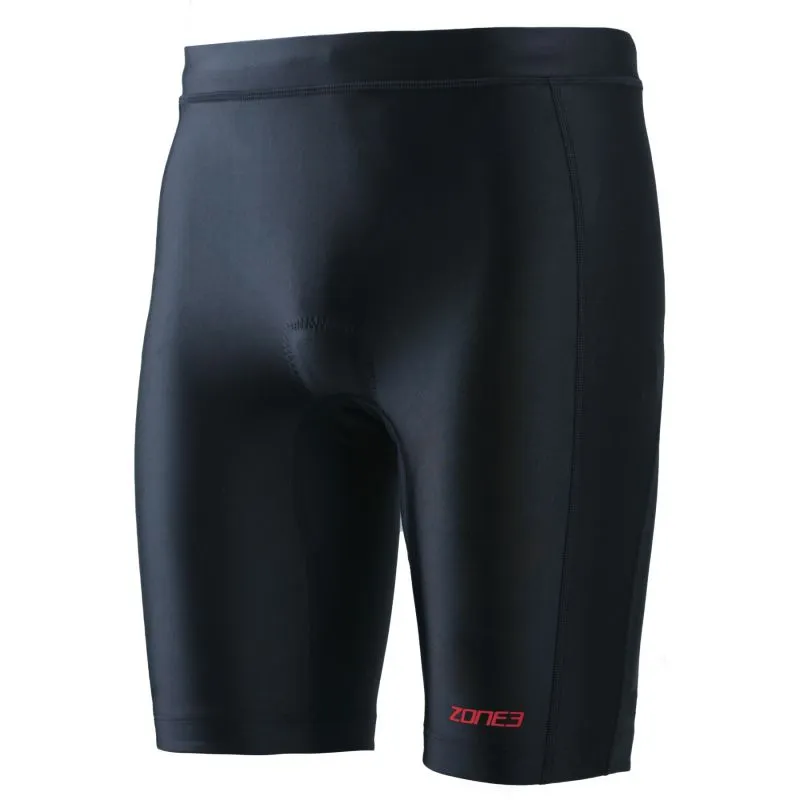 ZONE3 MEN'S ACTIVATE TRI SHORTS  BLACK/RED