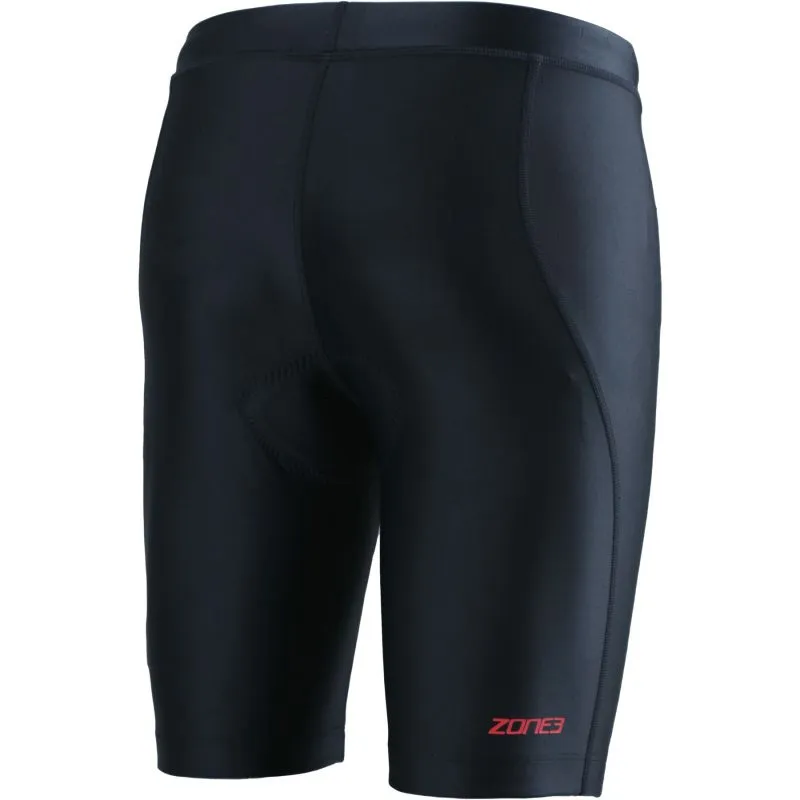 ZONE3 MEN'S ACTIVATE TRI SHORTS  BLACK/RED
